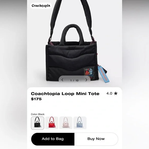 Coachtopia mini loop tote - Picture 7 of 7